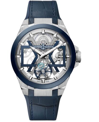 Ulysse Nardin BLAST Blue Replica Watch Price T-1723-400/03